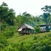 photo des habitations dans la ville de Bluefields au Nicaragua